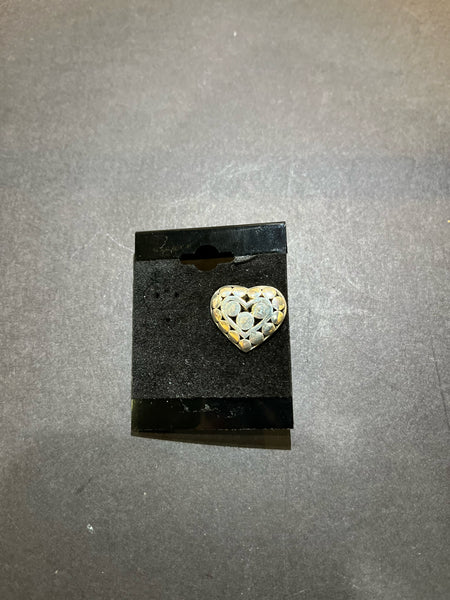 John Hardy Heart Dot Tie Pin