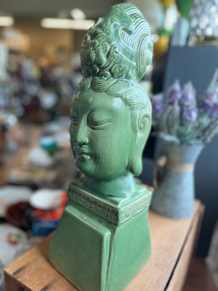 Green Bust of Kwan Yin