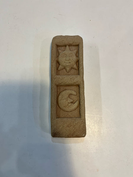 Vintage Solar Eclipse Case Stone Wall Decoration