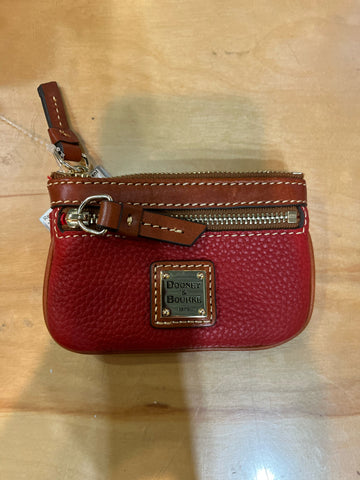 Red Dooney & Bourne Leather Coin Wallet