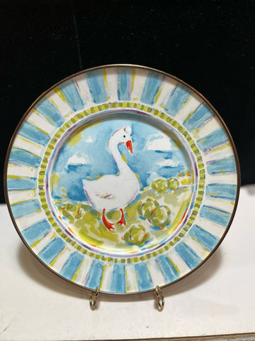 MacKenzie-Childs Duck Plate