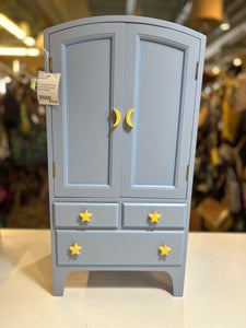 Rare American Girl Blue Moon & Star Armoire