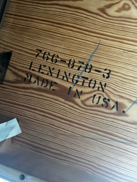 Walter E. Smithe Ivory Dining Table