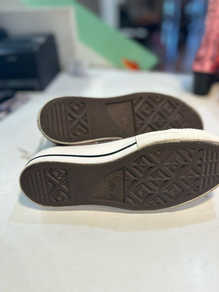 Gold Converse Chuck Taylors