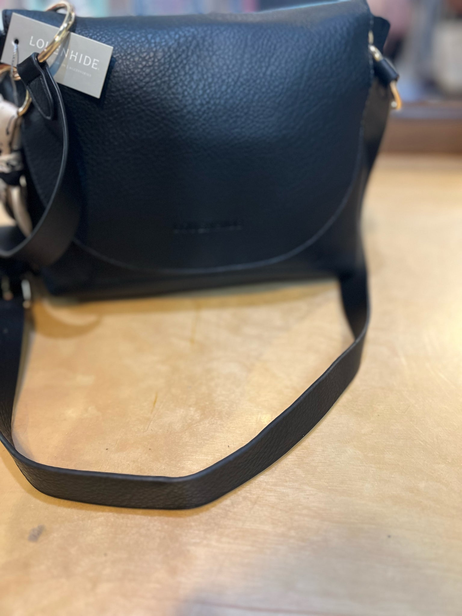 NWT Louenhide “Baby Blaze Black” Handbag