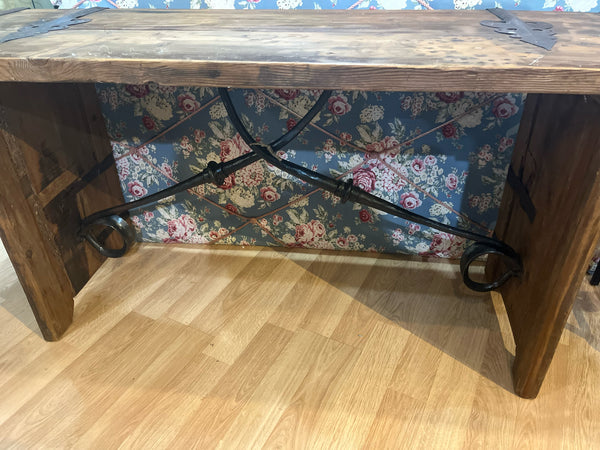 Ballard Designs Iron-Accented Console Table