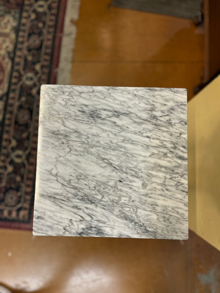 Marble Top End Table