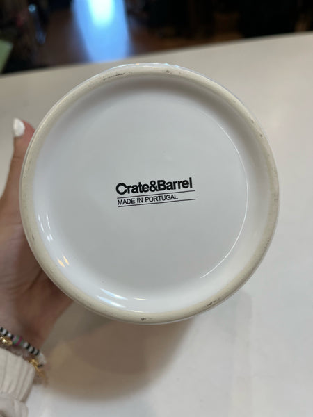 Crate & Barrel Small Popcorn Bowl