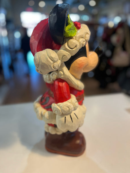 Jim Shore Disney Traditions "Old St. Mick" Mickey Statue