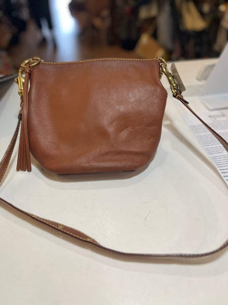 Coach Brown Leather Crossbody Handbag