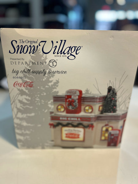 Dept. 56 Coco-Cola Big Chill Supply & Service Figurine