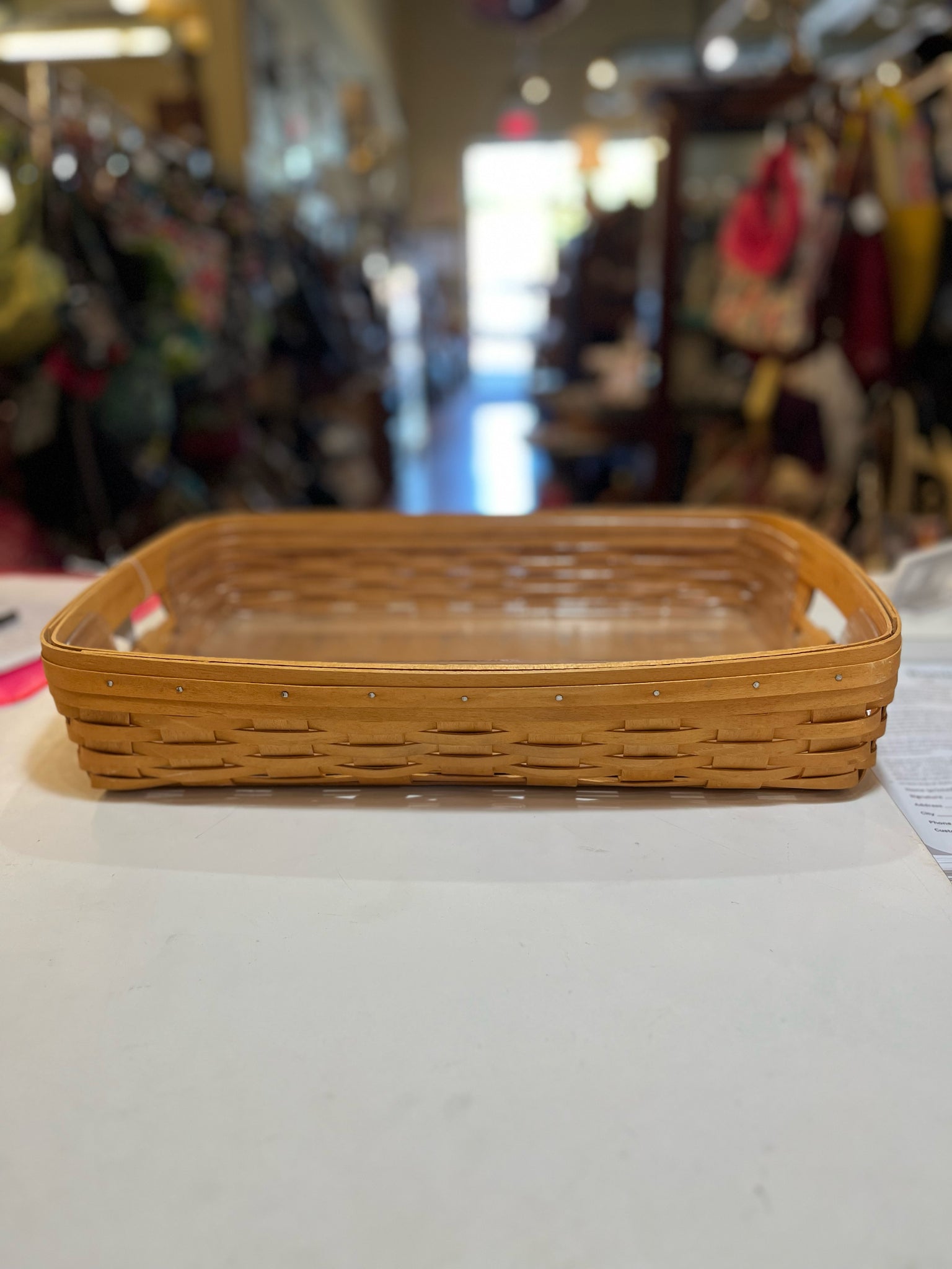 Longaberger Rectangle Serving Basket