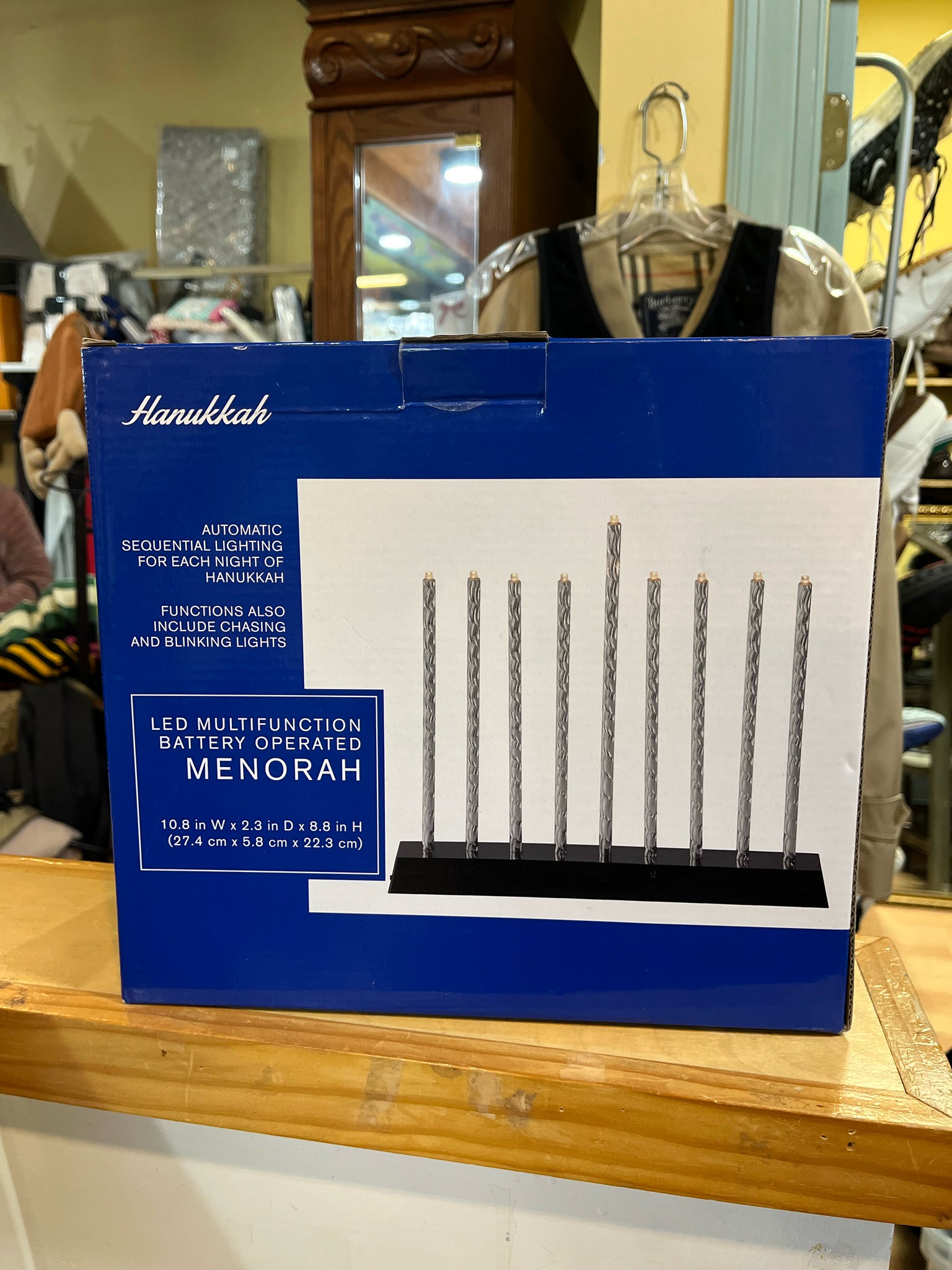 Automatic Sequential Lighting Menorah