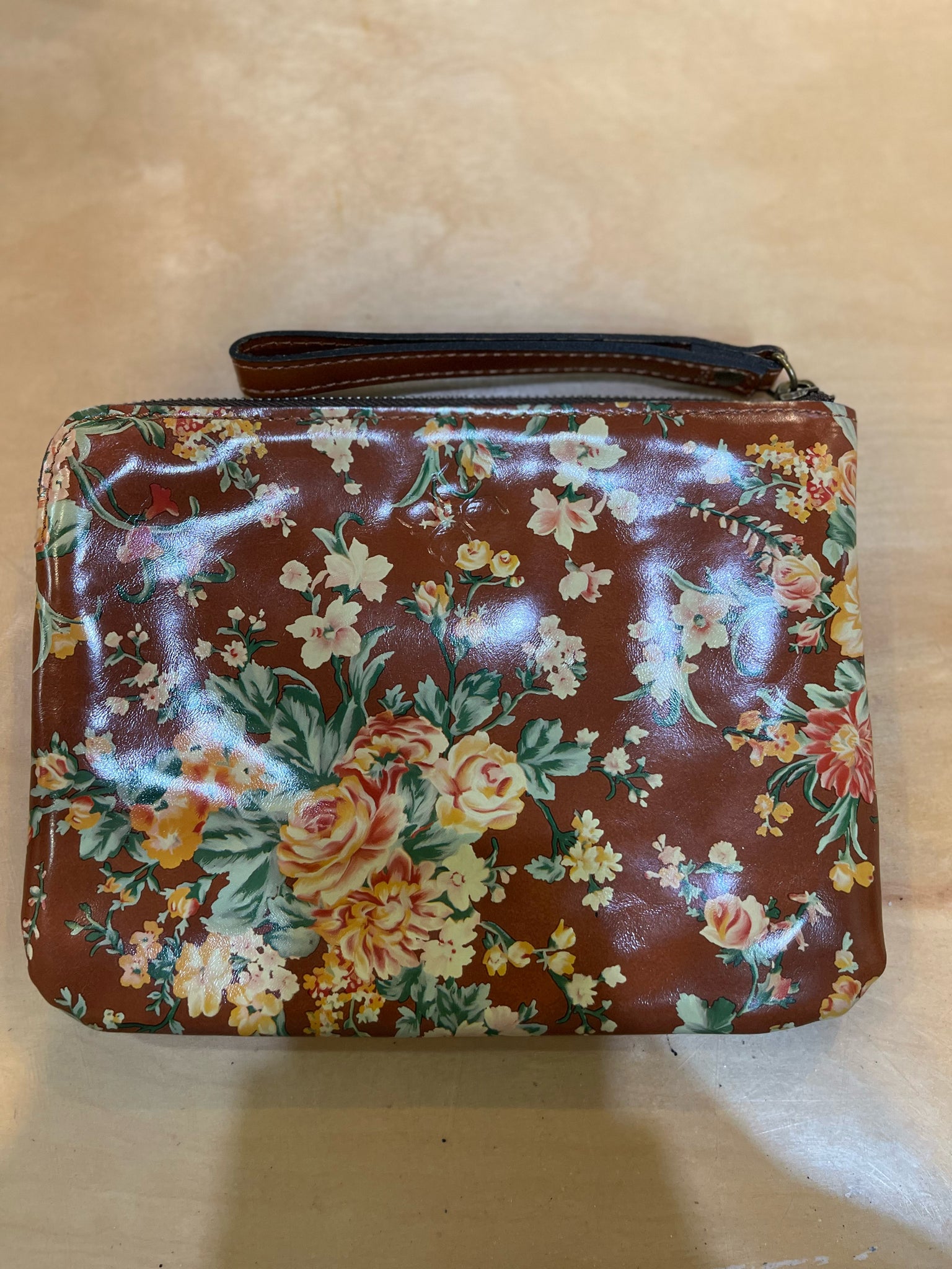 Patricia Nash Floral Wristlet