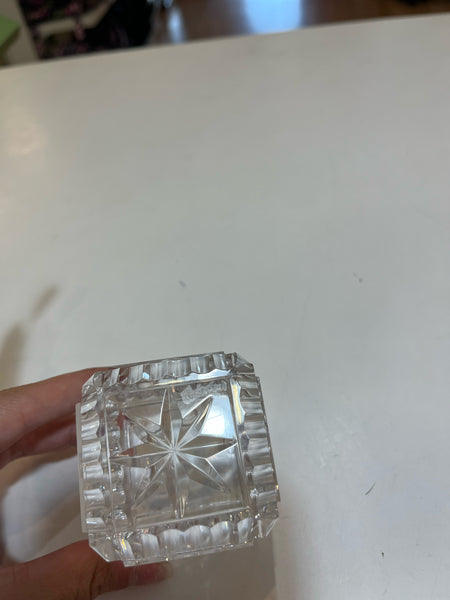 Waterford “Baby” Frosted Cube Figurine