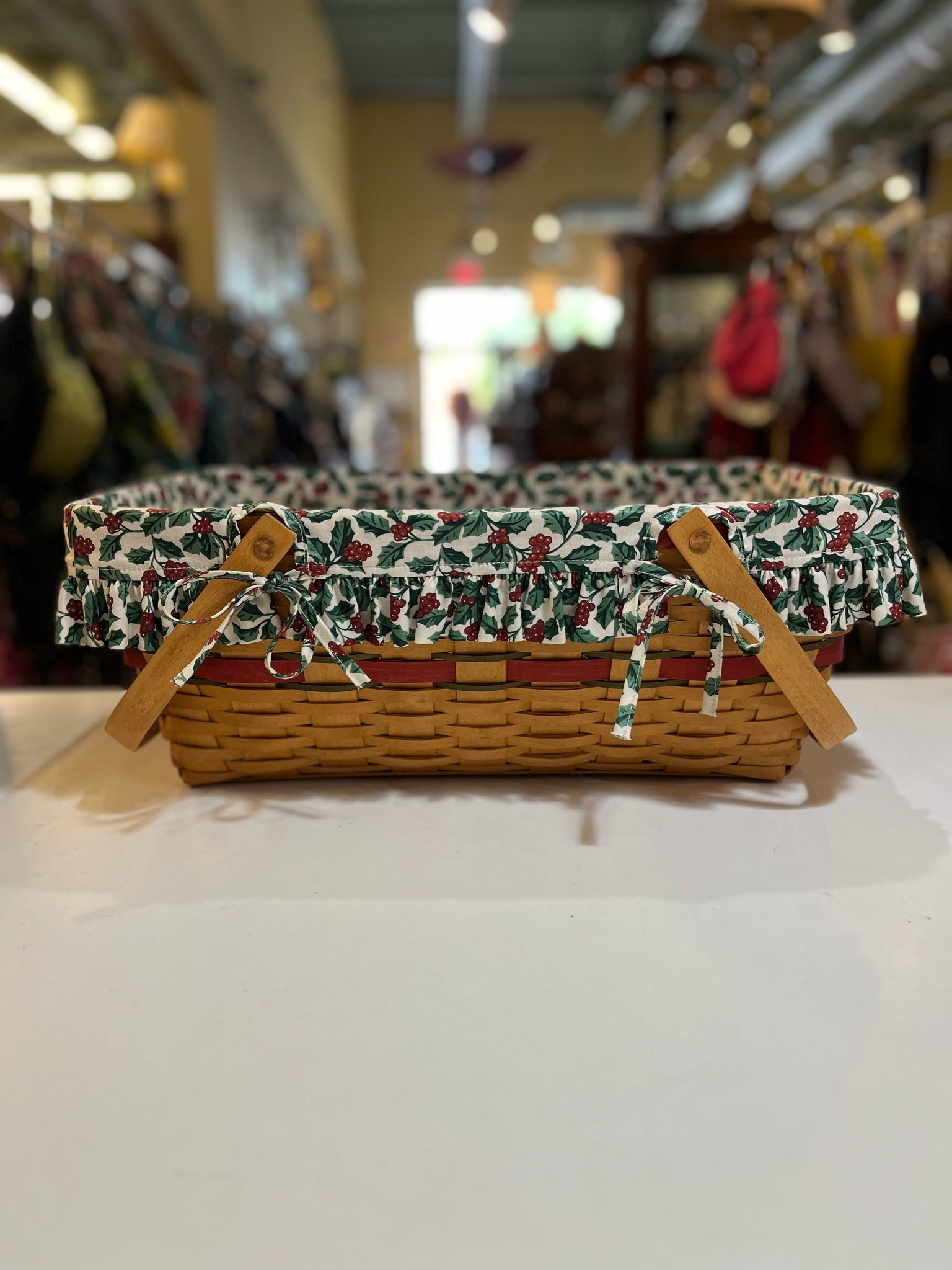 Longaberger Holly Basket