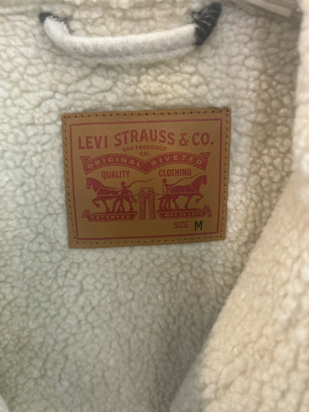 Levi Buffalo Check Sherpa Jacket