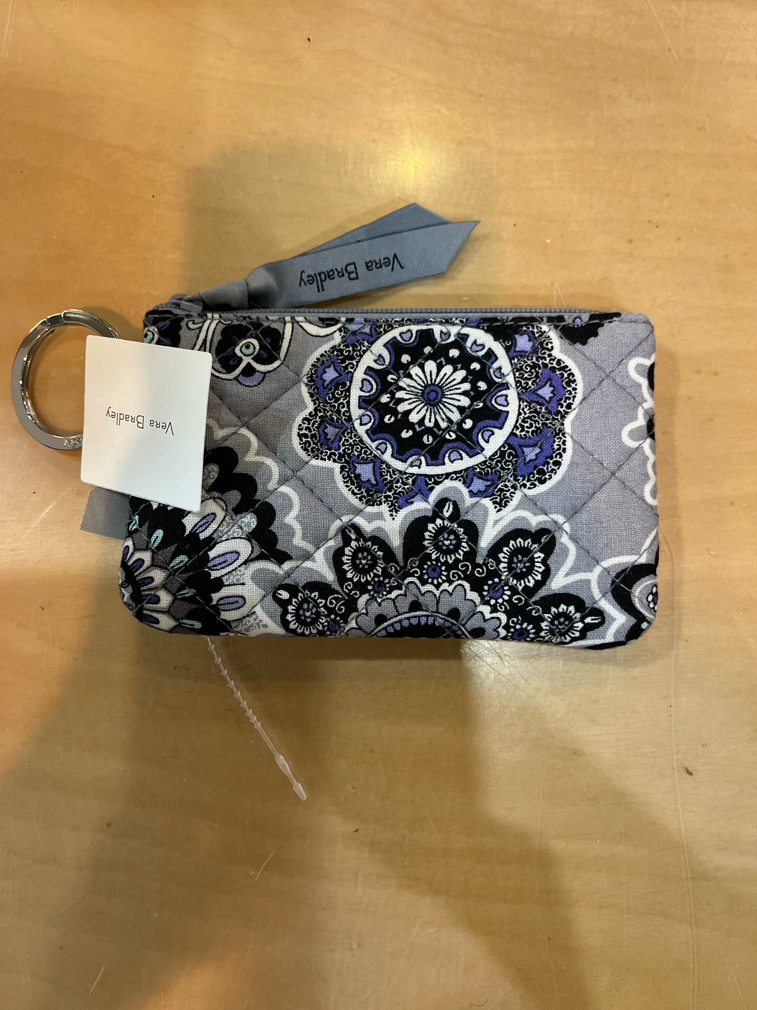 NWT Vera Bradley Gray Coin Purse