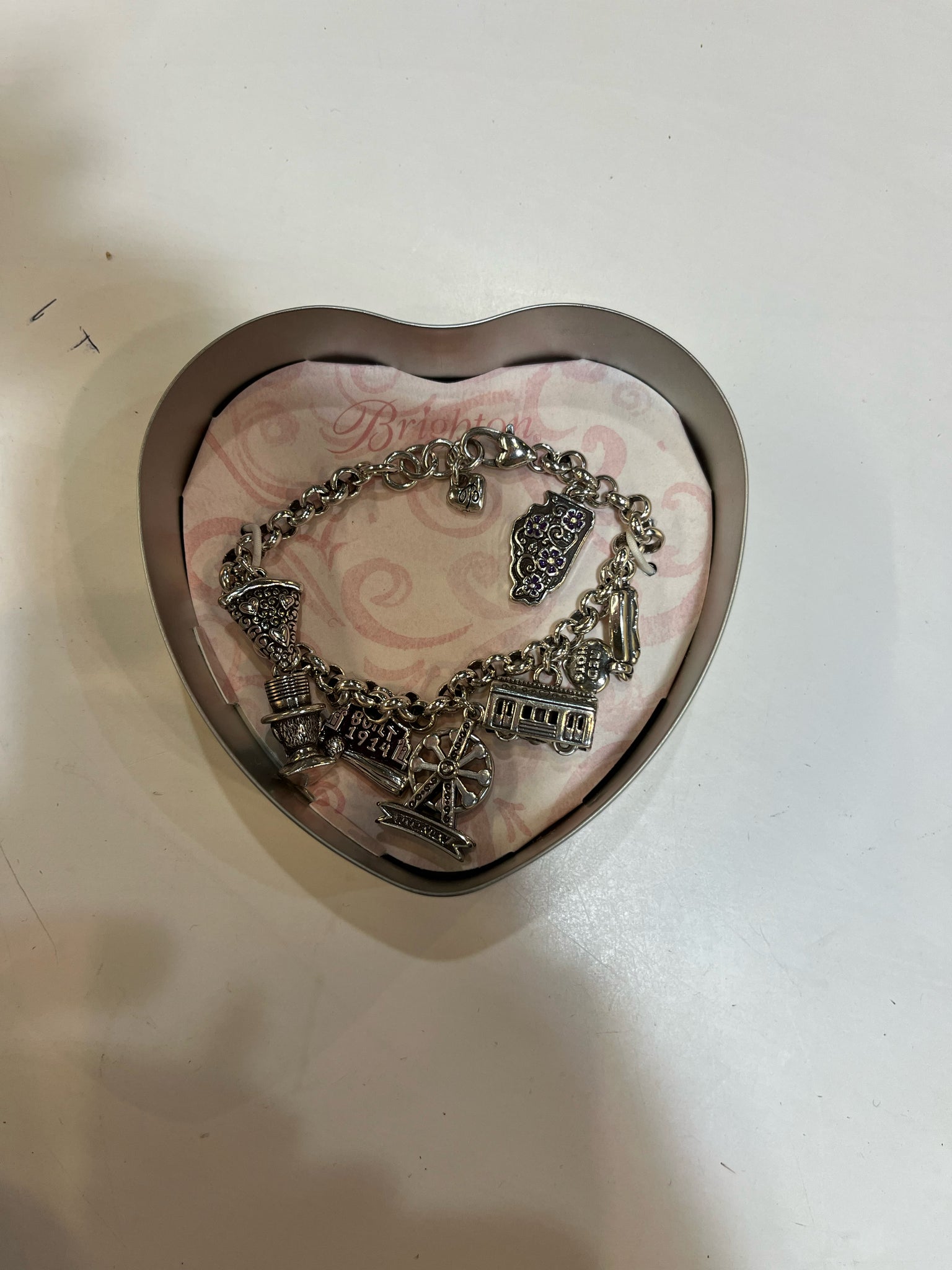 New Brighton Illinois State Charm Bracelet