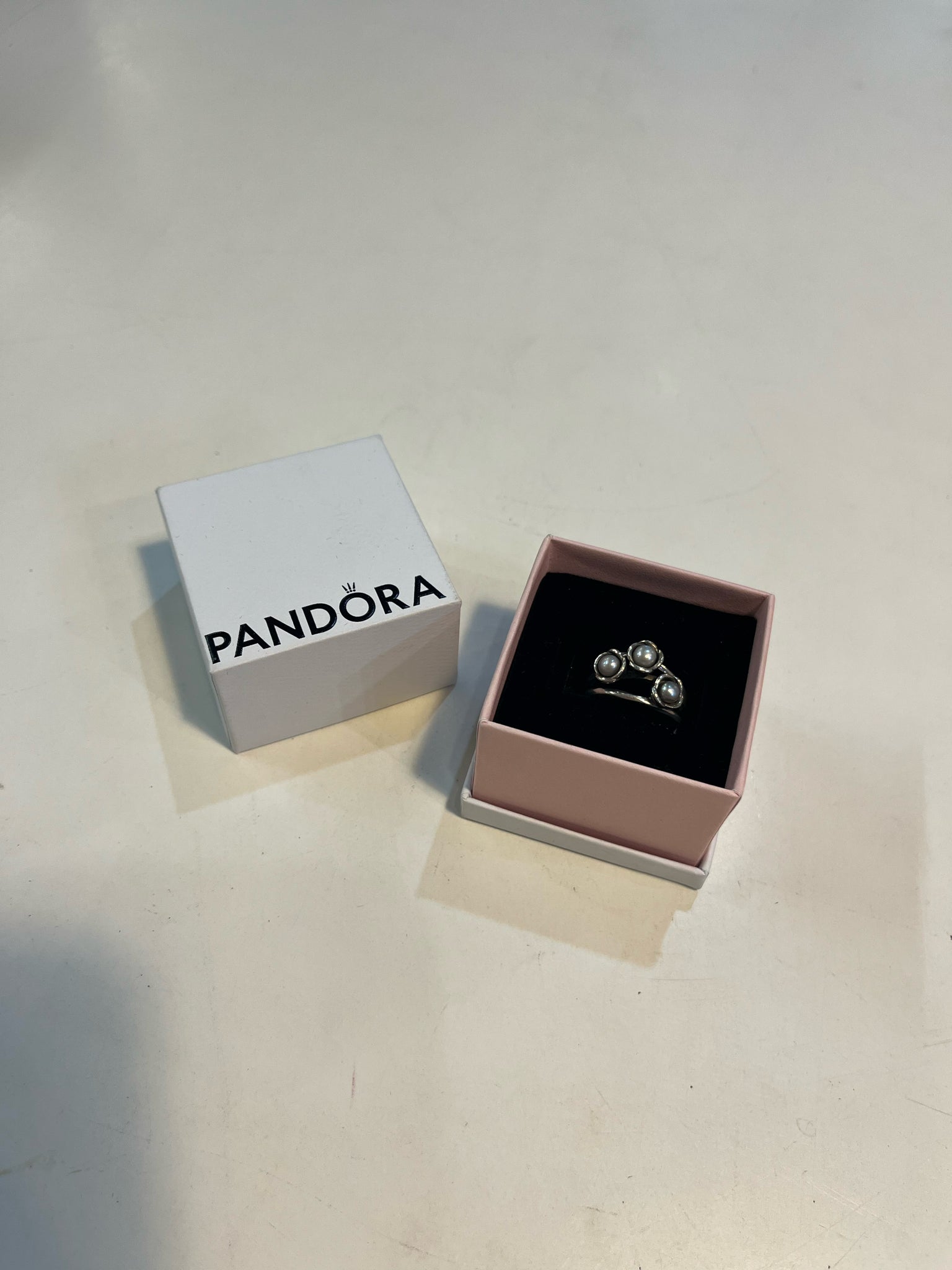 Pandora “3 Wishes Flower” Ring