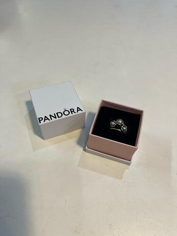 Pandora “3 Wishes Flower” Ring