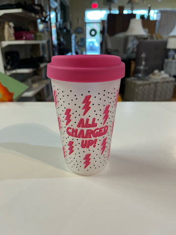 Studio OH! "All Charged Up!" Tumbler