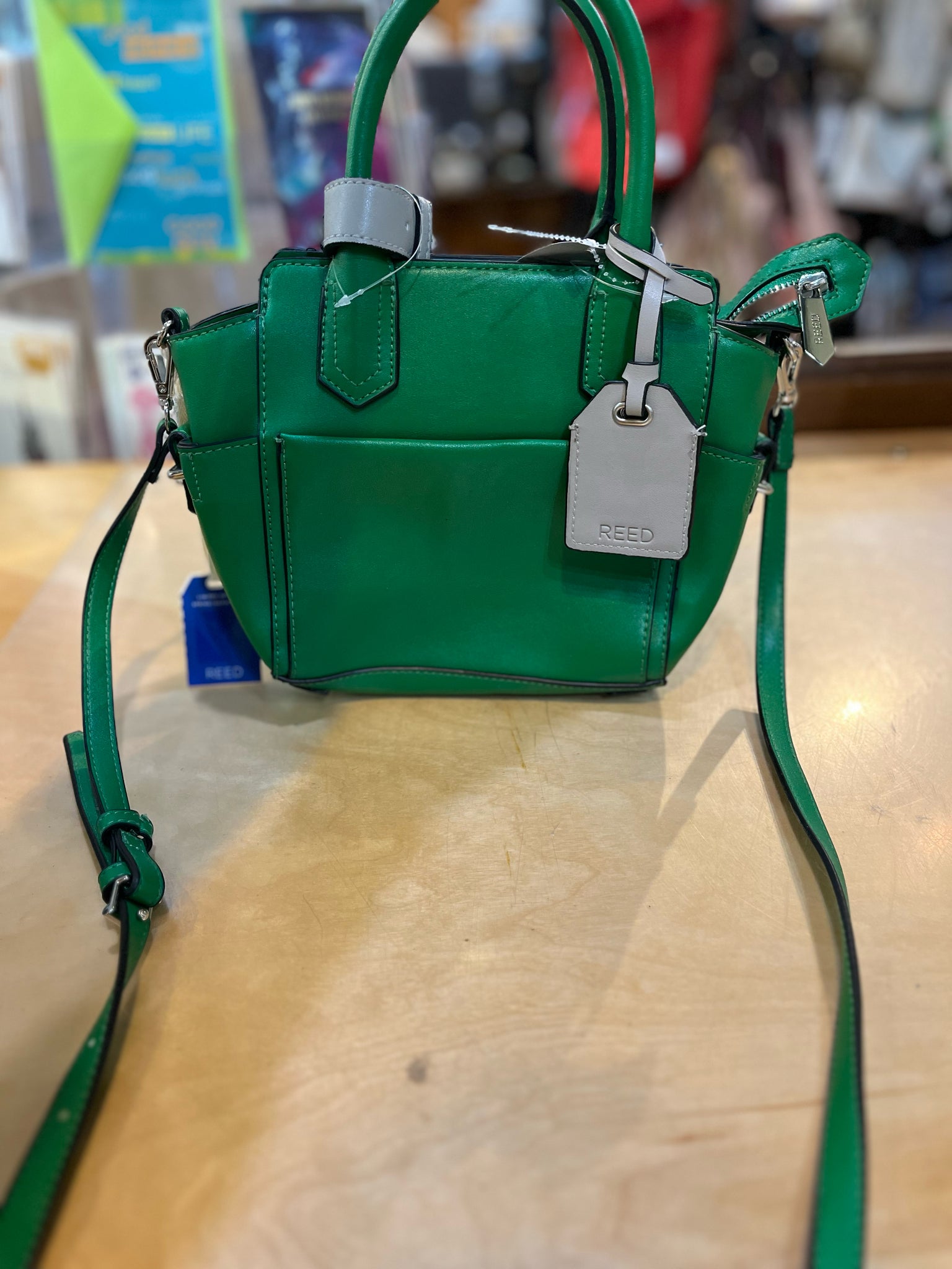 NWT Reed Green “Atlantique” Handbag