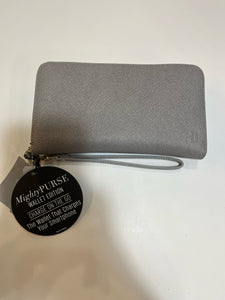 NWT Gray Charging Wristlet