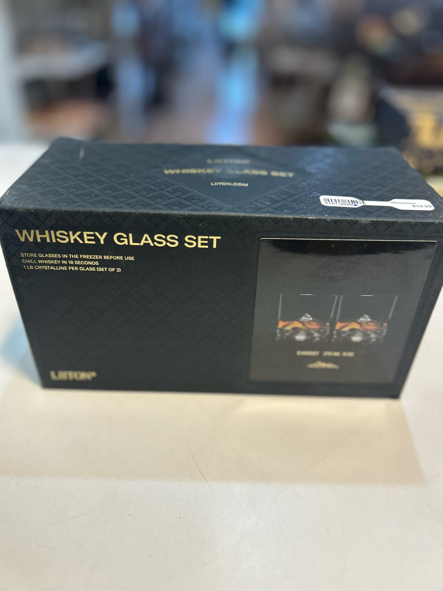 Liiton EVEREST Whiskey Glass Set