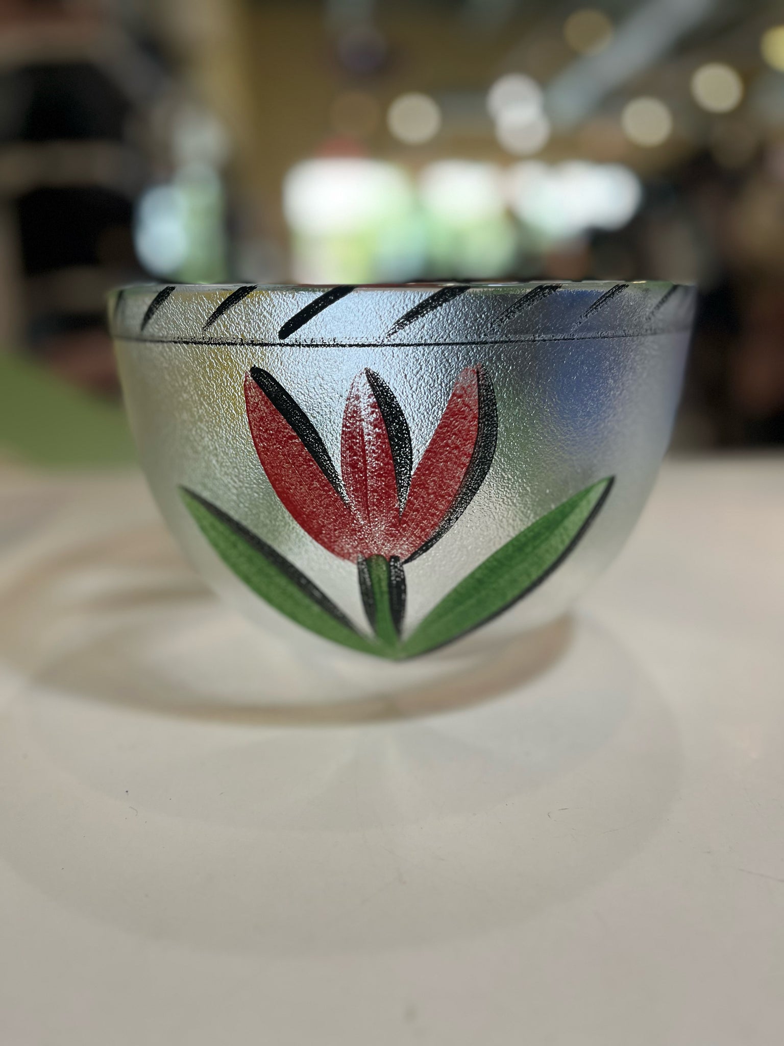 "Tulipa" Kosta Boda Bowl