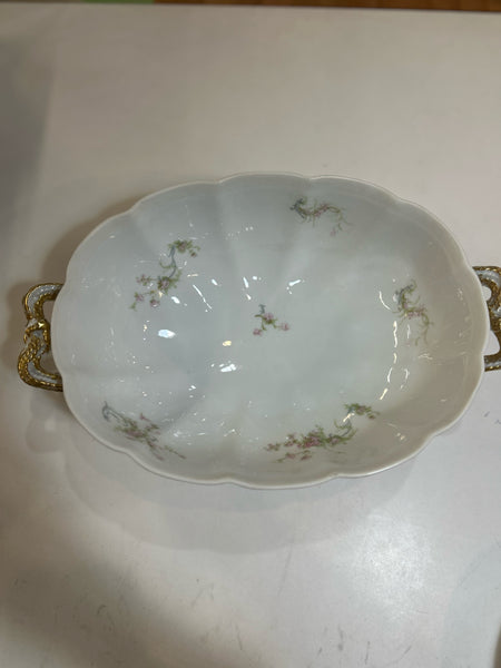 Limoges Gold Leaf Bowl