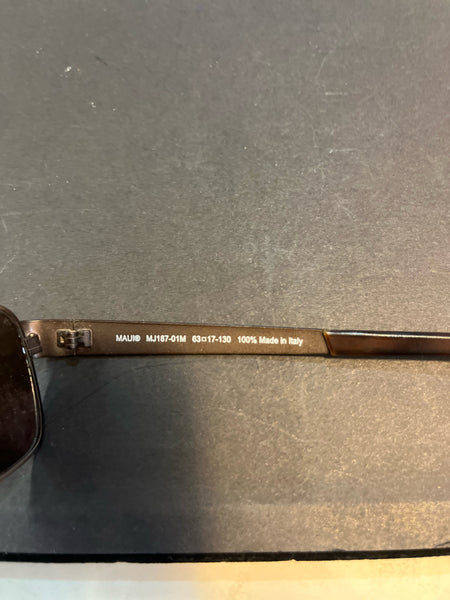 Maui Jim Castaway Matte Brown Sunglasses