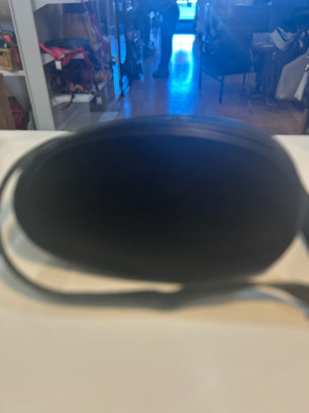 Coach Black Leather Flap Shoulder Bag