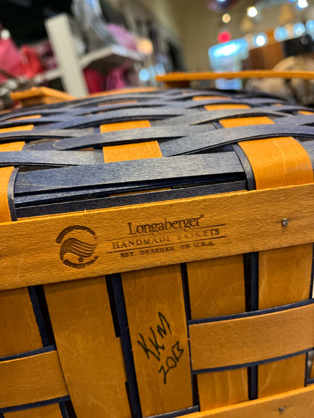 Rare Longaberger "Blue Cake Basket"