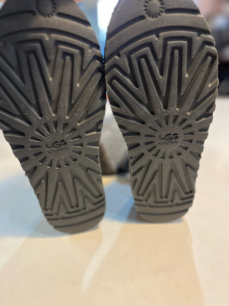 UGG Gray Knit Boots
