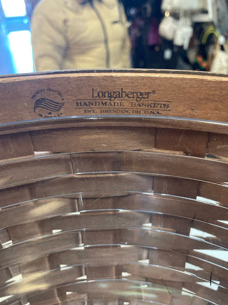 Longaberger Round Brown "American Works" Basket