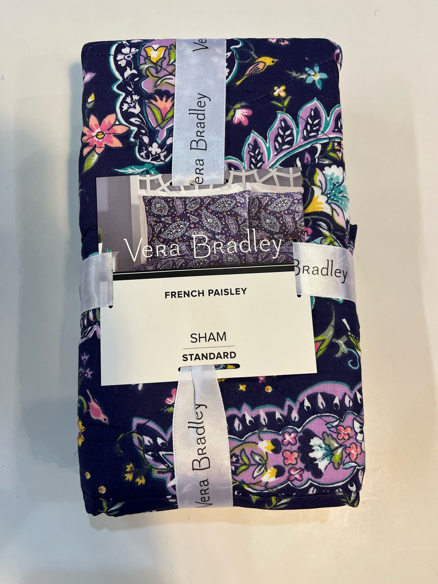 New Vera Bradley "French Paisley" Sham