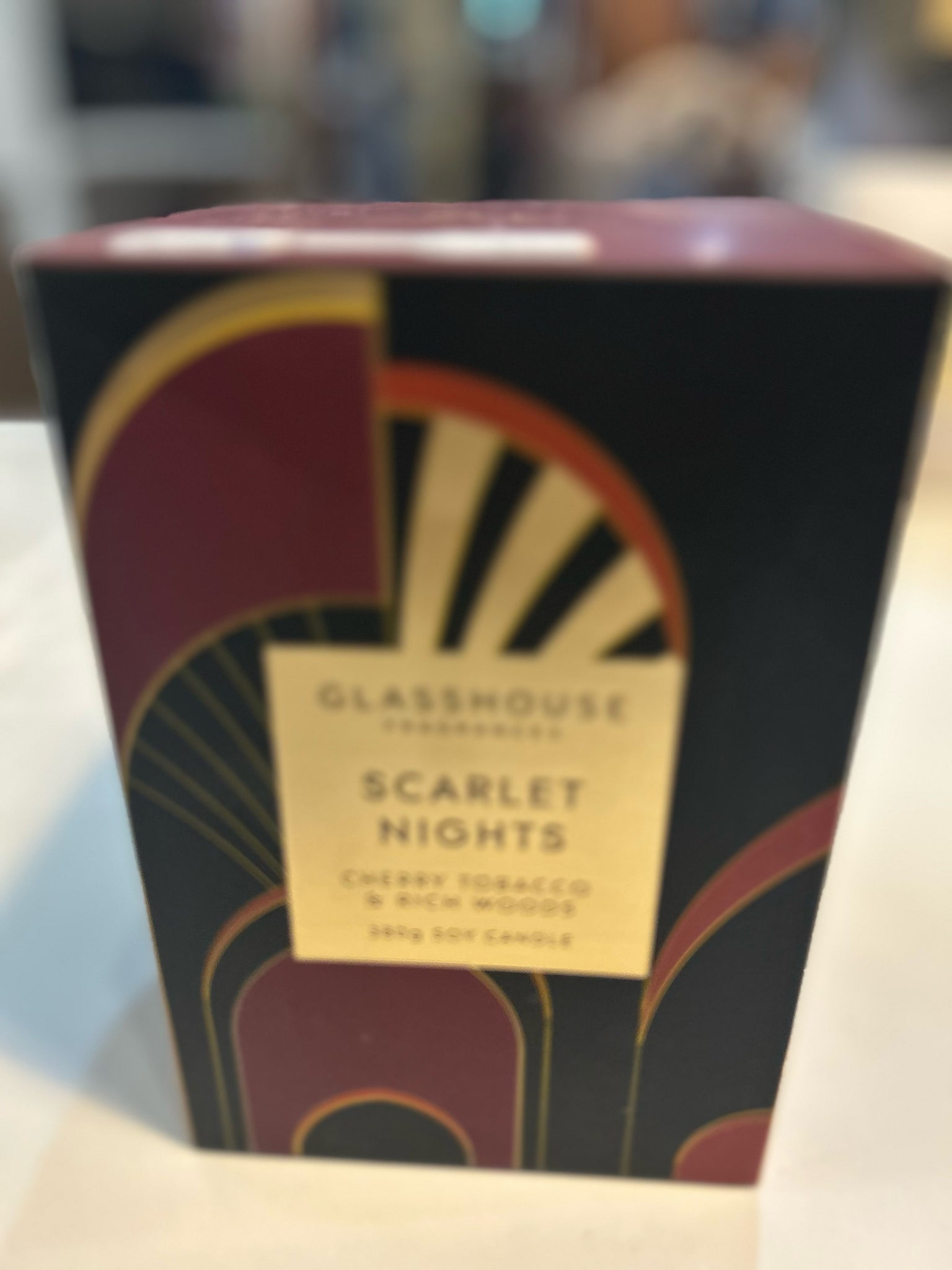 Glasshouse Fragrances "Scarlet Nights" Candle