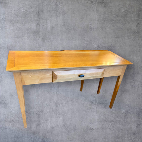Light Brown Wood Sofa Table