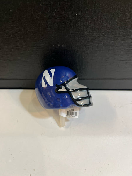 NWT Nora Fleming Northwestern Helmet Mini