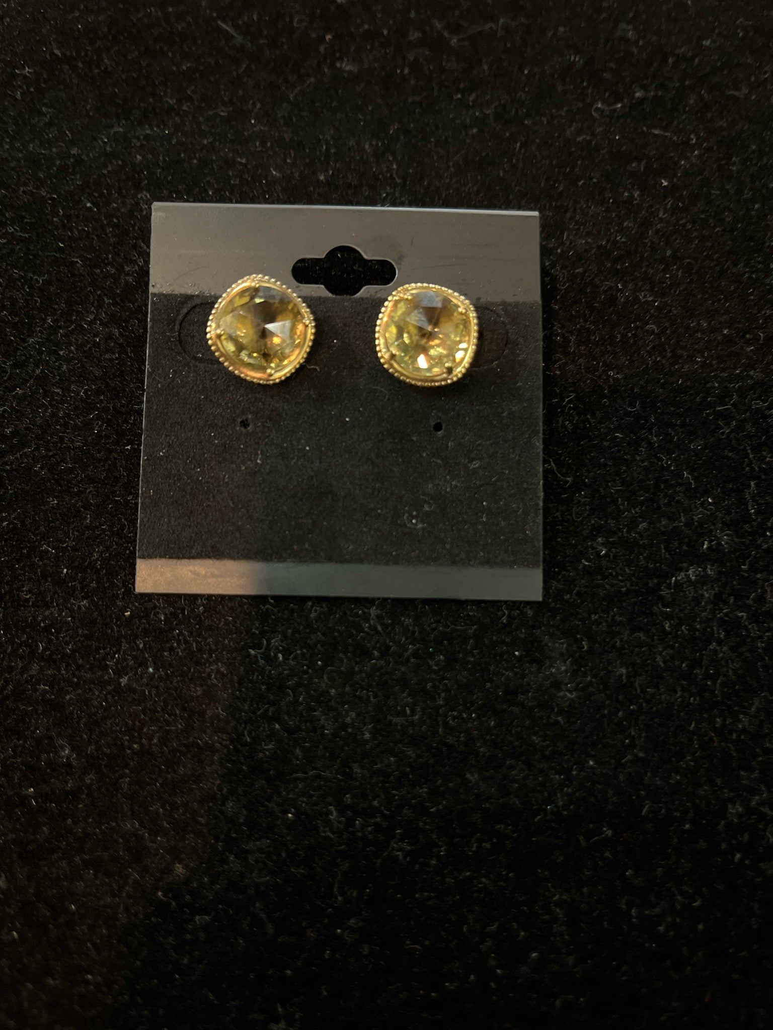 Citrine Stone Earrings