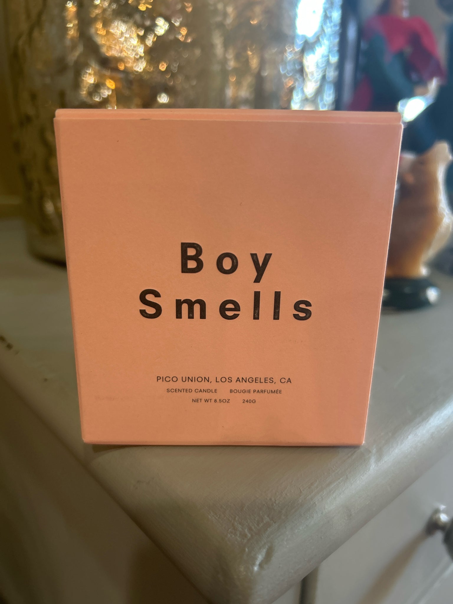 Boy Smells “Slow Burn” Candle