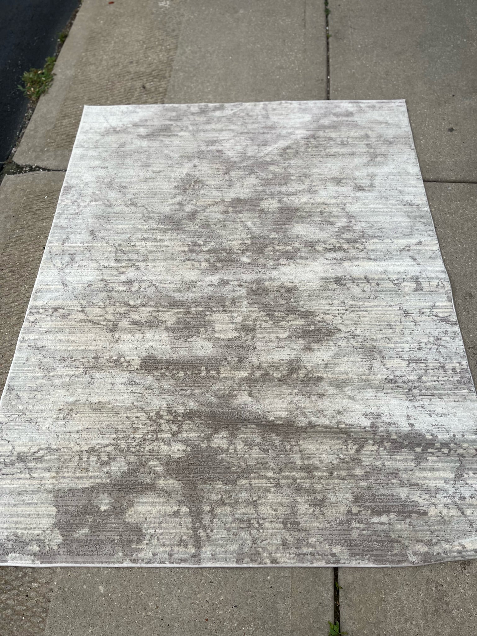 Gray Marble Rug