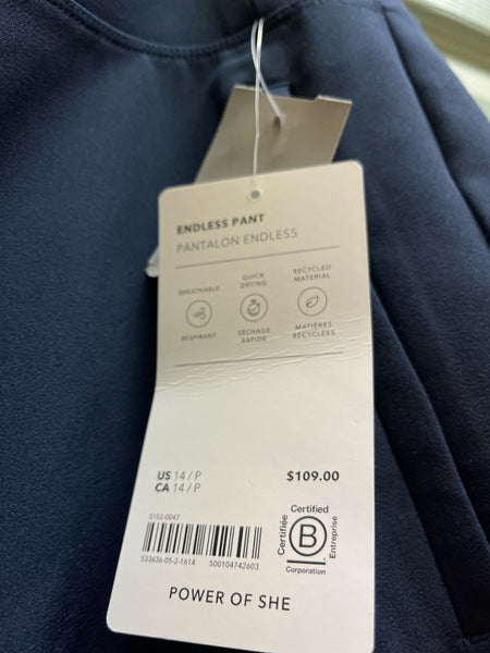 Size 14 Athleta Navy Pants