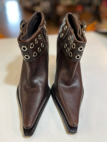 Jeffrey Campbell Brown Heeled Boots