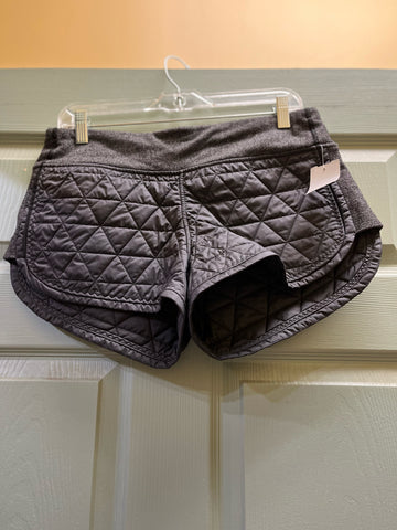 Lululemon Gray Quilted Shorts