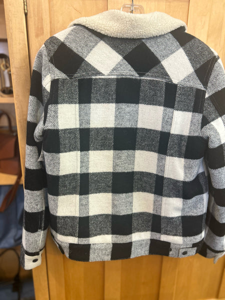Levi Buffalo Check Sherpa Jacket