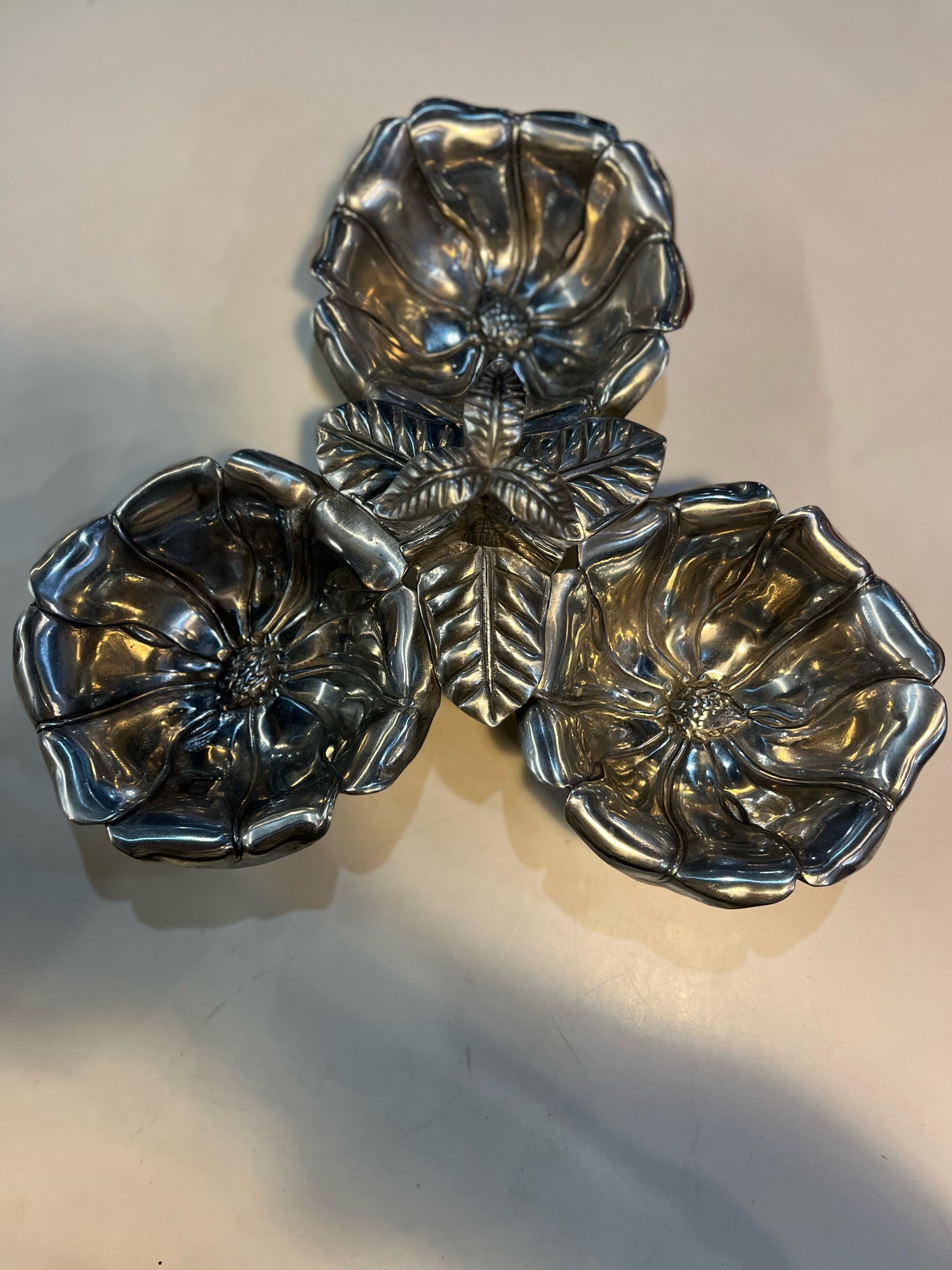 Arthur Court Tri-Bowl Server