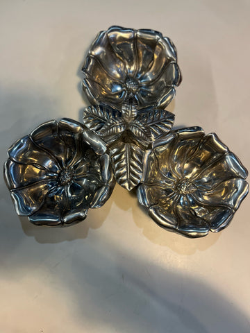 Arthur Court Tri-Bowl Server