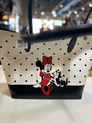 kate spade x Disney Minnie Mouse Leather Reversible Tote Bag